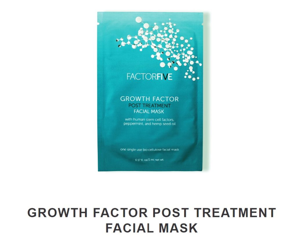 FACTORFIVE Post Treatment Facial Mask